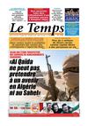 Le Temps d'Algérie Edition du Jeudi 16Mai 2013