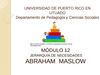 Abraham Maslow