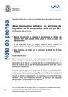Nota de prensa: Aena Aeropuertos adjudica los servicios de seguridad en 41 aeropuertos de la red por 54,3 millones de...