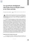  La couverture stratégique des États-Unis au Moyen orient et en Asie centrale