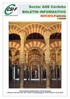 Boletín Informativo SECTOR AGE CÓRDOBA. Mayo, 2ª QUINCENA, 1ª EDICIÓN 