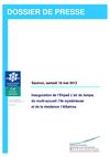 Sautron - Iinauguration de l'Ehpad L'air du temps, du multi-accueil l'île mystérieuse et de la résidence l'Albatros