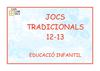Jocs tradicionals a Educació Infantil