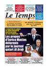 Le Temps d'Algérie Edition du Mercredi 22 Mai 2013