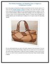 pick perfect handbags and wedding shoes in nigeria to complement yourself