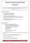 Fiche guide pour l'analyse d'une couverture de BD