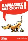 Les déjections canines