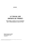 le travail des enfants en France