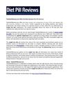 Natural Weight Loss Pills & Appetite Suppressants Diet Pills Reviews