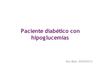 Hipoglucemia detección