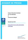 Inauguration des accueils périscolaires et de loisirs de Gétigné