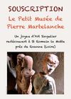 Bulletin de souscription des Amis du Petit musée de Pierre Martelanche