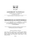 PPL Lionnel LUCA visant à rendre impossible le dépôt de candidature à une élection locale ou nationale à toute...