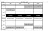Planning CDI semaine B