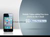 Mobile Value-added Services (VAS) in the Cloud
