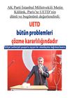 Metin Külünk: UETD bütün problemleri çözme kararlılığındadır
