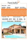 Esprit SudEst vous présente : Votre villa récente avec piscine à seulement 35 Min de Lyon !