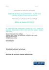 MICACO - Questionnaire aux structures