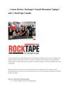 Course Review: Rocktape's Fascial Movement Taping 1 and 2 | RockTape Canada 