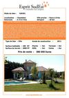 Esprit SudEst vous présente : Votre villa contemporaine et récente avec piscine dans un cadre bucolique à quelques...