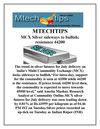 MTECHTIPS;-MCX Silver sideways to bullish; resistance 44200