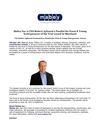 Mabey Inc.’s CEO Robert Aylward a Finalist for Ernst & Young Entrepreneur of the Year award in Maryland